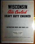 Wisconsin V-465D V-460D V-461D Cyl Engine Operator's & Parts Manual MM-308-A. Fixed Price $18.99.