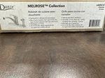 Danze Melrose D405612 Single Handle Kitchen Faucet With Side Spray. Fixed Price $99.99.