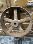 12 X 3 1" Flat Belt Pulley Line Shaft Hit Miss Engine Cast Iron Vintage Steam. Fixed Price $59.99.