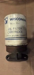 Nos Wisconsin Oil Filter And Housing (1-161). Fixed Price $25.00.