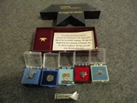 Nasa Apollo (TELEDYNE-10K) Boeing (SCI-10K) Pins Tie Tacks+ 20YR Desktop LOT(8). Fixed Price $318.95.