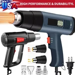 2500W Heat Gun Hot Air Adjustable Temperature Lcd Display Nozzles Power Tool. Fixed Price $21.58.