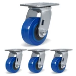 Inch Polyurethane Tread Caster Wheels Heavy Duty,capacity 600-2400LB. Fixed Price $94.99.