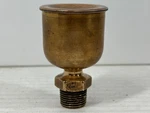 Antique Powell Cincinatti Ohio Brass Oil Cup Hit Miss Gas Engine. Fixed Price $49.99.