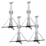 (4) Prox Ground Support Truss Lifting Tower Roof System Top, Sleeve, Outrigge.... Fixed Price $9461.40.