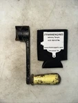 , 1-1/8 Hand Start Crank Hit Miss Stationary Engine Blk/yel. Fixed Price $28.50.
