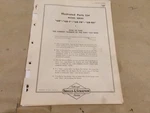 Briggs & Stratton Illustrated Parts List Model Series 6B-FB 6B-R6. Fixed Price $13.99.