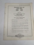 Briggs & Stratton Illustrated Parts List Catalog Manual Model Series 60300 61400. Fixed Price $15.74.