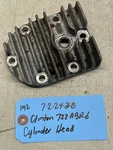 Used Oe Clinton 722ABR6 Cylinder Head. Fixed Price $51.89.