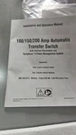 Briggs & Stratton Symphony Ii Automatic Transfer Switch 100/150/200A 80011072. Fixed Price $700.00.