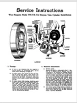 Maytag Multi Motor Hit Miss Engine Service Manual 82 92 B FW-1718 3023 31. Fixed Price $8.95.