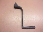 Vintage Unbranded Cast Iron Crank Handle 9" Long Diamond Shape 1" X 7/8" Opening. Fixed Price $17.99.