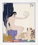 11495.DECOR Poster.room Wall.home Art Design.deco Nouveau Fashion.magic Ball. Fixed Price $18.00.