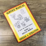 Briggs Stratton NR2 NR6 NPRI.6 NPR6 Engine Service Shop Overhaul Repair Manual. Fixed Price $11.97.