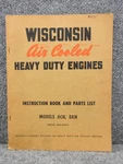 Genuine Factory Wisconsin Engine Acn Bkn Instruction Book Parts Manual MM-270-C. Fixed Price $13.46.