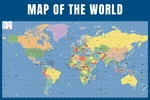 365825 World Map Cartography Geography Wanderlust Decor Print Poster. Fixed Price $31.95.