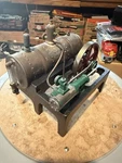 Weeden Toy Steam Engine #14 - Cast Iron Base Working. Fixed Price $300.00.