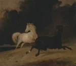 1800S Antique Equestrian Horse Painting Reproduction Giclee Print Fine Art Paper. Fixed Price $15.00.