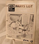 IEO-194-144A Ford Parts List Catalog Manual Diesel DSD-442-659-660-662 254-362-3. Fixed Price $79.00.