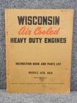 Genuine Factory Wisconsin Engine Acn Bkn Instruction Book Parts Manual MM-270-D. Fixed Price $13.46.