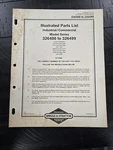 Briggs & Stratton Illustrated Engine Parts List Models 327400 326499. Fixed Price $24.95.