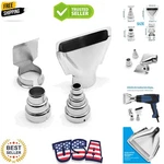 4 Pcs Heat Gun Nozzles Kit, Stainless Steel Reflector Resisting .... Fixed Price $11.99.