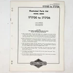 Vtg 1973 Briggs & Stratton 170700-170706 Illustrated Parts List. Fixed Price $9.99.