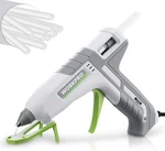 Hot Glue Gun 60/100W Dual Temp 90S Fast Preheating 10PC Sticks (7/16"). Fixed Price $25.99.