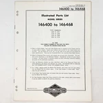 Vtg 1973 Briggs & Stratton 146400-146468 Illustrated Parts List. Fixed Price $9.99.