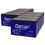 Mighty Max 12V 9AH Gel F2 Battery Replaces Exide Powerware PW5115-500 8 Pack. Fixed Price $179.99.