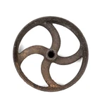Antique 7" Flat Belt Pulley Line Shaft Hit Miss Engine Cast Iron Steam. Fixed Price $30.50.