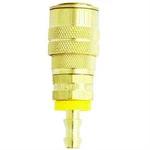 Milton 1717-6 Industries 3/8" Barb Body M-style, W/drag Guard. Fixed Price $20.55.