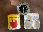 Vintage Stewart Warner 757-W Portable Hand Tachometer With Original Tin/docs. Fixed Price $35.95.
