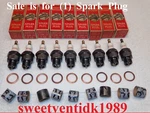 ( ) .. Nos Champion Com.- 62 Spark Plug Circa 1940 Made In Usa. Fixed Price $30.00.