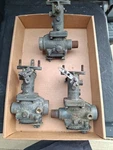 3 Ensign Brass Carburetors Crawler Tractor ?. Fixed Price $320.00.