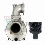 4" Npt Semi-trash Water Pump For 1-INCH Keyed Shaft On 186 10HP Diesel Engine. Fixed Price $129.99.