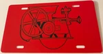 Sparta Hercules Hit Miss Engine Booster License Plate Plastic. Fixed Price $24.99.