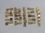 25 Brass Ring Spark Plug Wire Ends Fits Maytag Gas Engine Briggs Wico. Fixed Price $32.14.