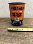 Vtg Wisconsin Micro-fine Oil Filter Cartridge RV-29 Collectable Genuine Parts. Fixed Price $39.99.