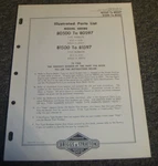 Briggs & Stratton Model Series 81500-81597 Engine Illustrated Parts Manual Xz. Fixed Price $70.56.