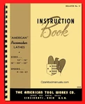 American Pacemaker 14"-16"-18"-20"-22" Lathe Operation Maintenance Manual 0008. Fixed Price $25.00.