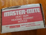 Master-mite 20012 Element Kit, 120V, 500 F, 340W (blue), New In Box. Fixed Price $30.00.