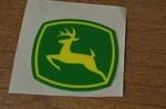 John Deere Yellow Leaping Decal JD5739. Fixed Price $10.95.