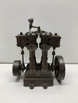 Stuart D10 Vertical Model Steam Engine Hit Miss Toy Magneto Oiler Untested. Fixed Price $1200.00.