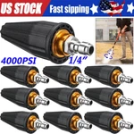 4.0GPM High Pressure Washer Rotating Turbo Nozzle Spray Tip 4000PSI 1/4" Quick. Fixed Price $519.29.