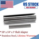 5/8" To 3/4" Shaft Adapter Pulley Bore Reducer Sleeve Bushing W/step 3/16'' Key. Fixed Price $11.65.