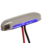 Itc Boat Bullet Courtesy Light 69310-SS-BL6 W/ Blue Led. Fixed Price $11.01.