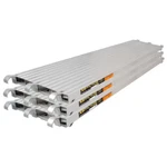 Scaffold Plank 7'X19" 3 Pack Aluminum Metal Platform Paint Work Frame Walk Board. Fixed Price $743.35.