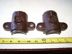 Sattley Montgomery Ward 2HP Main Bearing Caps Hit Miss Gas Engine Steam Tractor. Fixed Price $85.95.