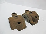 Original Associated Crankshaft Main Bearings Caps Part#abk Hit Miss Gas Engine. Fixed Price $75.52.